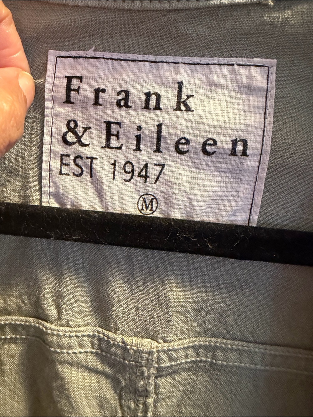 Frank & Eileen Gray Women's Pants - Medium